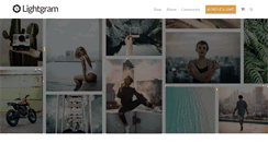 Desktop Screenshot of lightgram.com